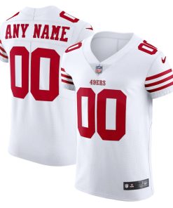 San Francisco 49ers Nike Vapor Elite Custom Jersey - White