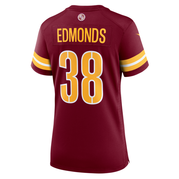 Chase Edmonds Washington Commanders Nike Women's Team Game Jersey - Burgundy - Image 3