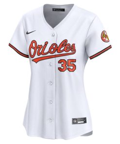 Alternative view of Adley Rutschman Baltimore Orioles Nike Women's Home Limited Player Jersey?¨C White