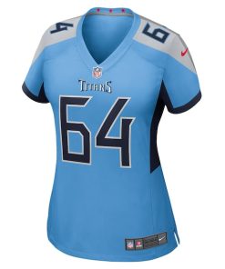 Alternative view of Jackson Slater Tennessee Titans Nike Women's Team Game Jersey -  Light Blue