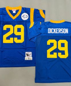 Eric Dickerson Los Angeles Rams Authentic Throwback Retired Player Jersey