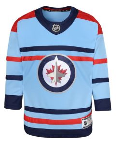Alternative view of Winnipeg Jets Youth Anniversary Premier Jersey - Light Blue