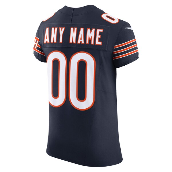 Chicago Bears Nike Vapor F.U.S.E. Elite Custom Jersey - Navy - Image 3