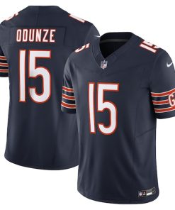 Rome Odunze Chicago Bears Nike Vapor F.U.S.E. Limited Jersey - Navy