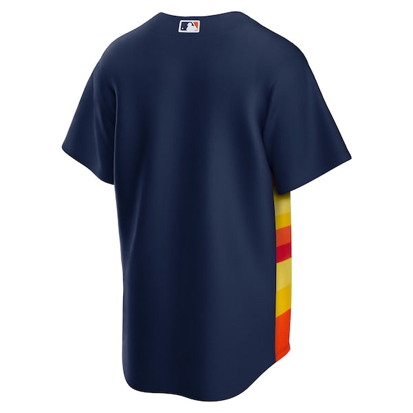 Houston Astros Nike Alternate Replica Team Jersey - Navy - Image 3