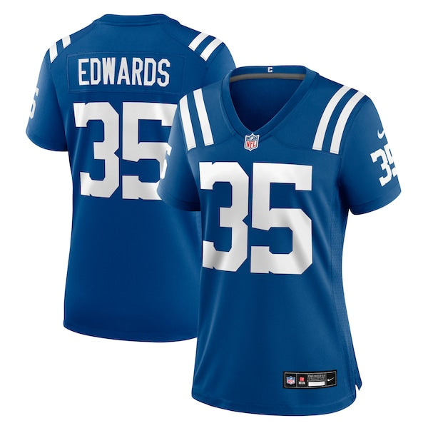 Johnathan Edwards Indianapolis Colts Nike Women's Team Game Jersey - Royal
