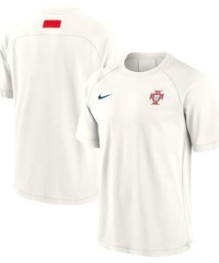 Portugal National Team Nike 2024 Travel Top - Cream