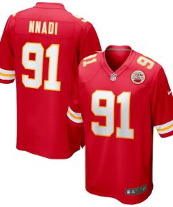 Derrick Nnadi Kansas City Chiefs Nike Game Jersey - Red