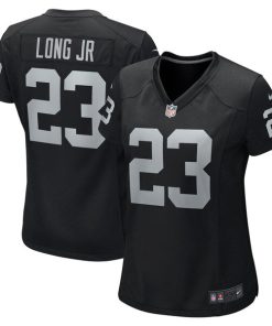 David Long Jr. Las Vegas Raiders Nike Women's Team Game Jersey -  Black