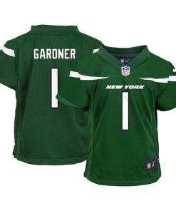Ahmad Sauce Gardner New York Jets Nike Toddler Game Jersey - Green