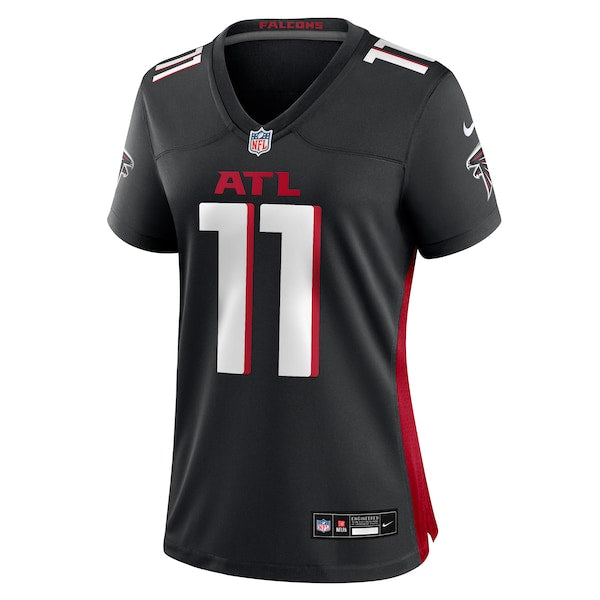 Jalon Walker Atlanta Falcons Nike Women's Team Game Jersey - Black - Image 2