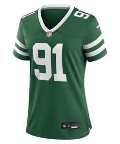 Alternative view of Braiden McGregor New York Jets Nike Women's Team Game Jersey - Legacy Green