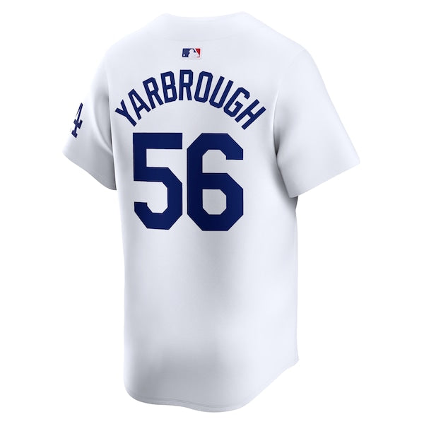 Ryan Yarbrough Los Angeles Dodgers Nike Home Limited Player Jersey - White - Image 3