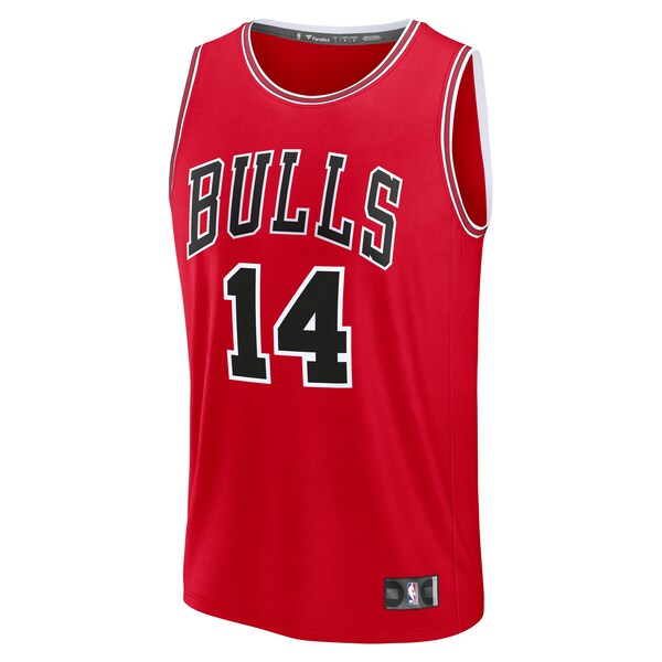 Matas Buzelis Chicago Bulls Youth Fast Break Replica Player Jersey - Icon Edition - Red - Image 3
