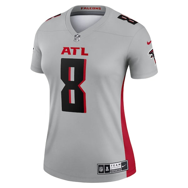 Kyle Pitts Atlanta Falcons Nike Women's Inverted Legend Jersey - Gray - Image 2