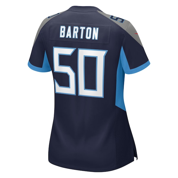 Cody Barton Tennessee Titans Nike Women's Team Game Jersey - Navy - Image 3