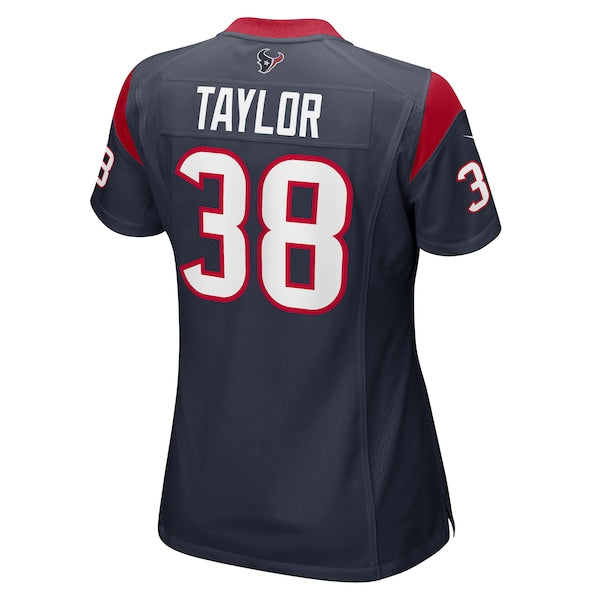 J.J. Taylor Houston Texans Nike Women's Team Game Jersey - Navy - Image 3