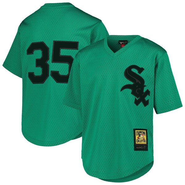 Frank Thomas Chicago White Sox Youth Cooperstown Collection?Mesh Batting Practice Jersey - Green