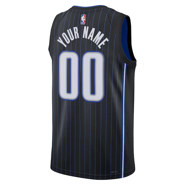 Orlando Magic Nike Unisex Swingman Custom Jersey Black - Icon Edition - Image 3
