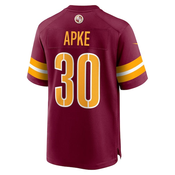 Troy Apke Washington Commanders Nike Game Jersey - Burgundy - Image 3