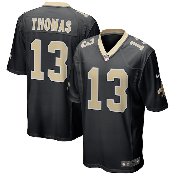 Michael Thomas New Orleans Saints Nike Team Color Game Jersey - Black/White - Image 2
