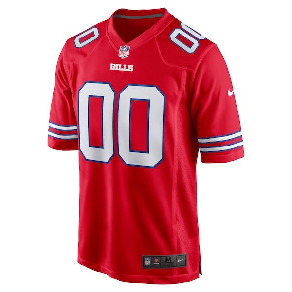 Buffalo Bills Nike Alternate Custom Game Jersey - Red - Image 2