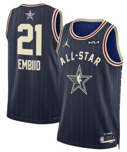 Joel Embiid Jordan Brand Unisex 2024 NBA All-Star Game Swingman Jersey - Navy