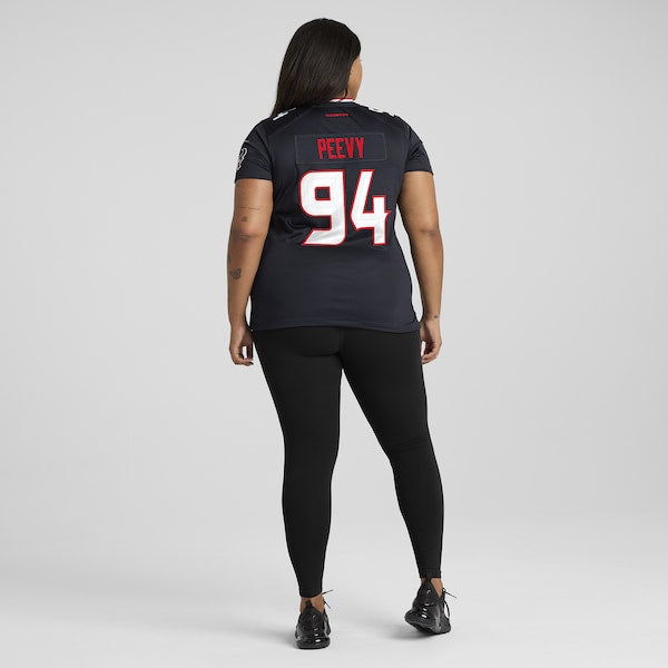 Jayden Peevy Houston Texans Nike Women's Team Game Jersey - Navy - Image 8