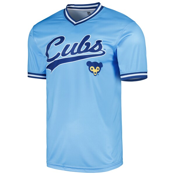 Chicago Cubs Stitches Cooperstown Collection Team Jersey - Light Blue - Image 2