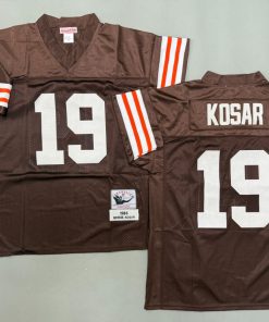 Bernie Kosar Cleveland Browns Authentic Throwback Retired Player Jersey
