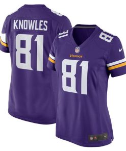 Malik Knowles Minnesota Vikings Nike Women's Team Game Jersey -  Purple