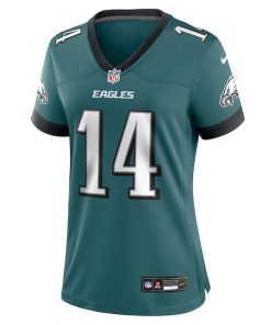 Alternative view of Kenneth Gainwell Philadelphia Eagles Nike Women's Team Game Jersey - Midnight Green