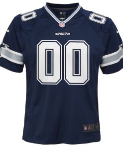 Alternative view of George Pickens Dallas Cowboys Nike Youth Game Jersey - Navy