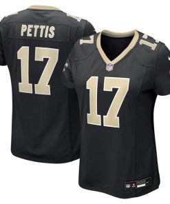Dante Pettis New Orleans Saints Nike Women's  Game Jersey -  Black