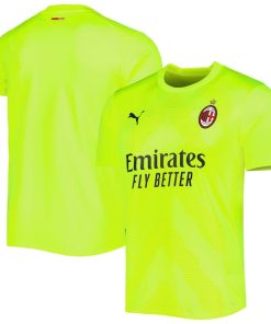 AC Milan Puma 2022/23 Replica Goalkeeper Jersey - Neon Green