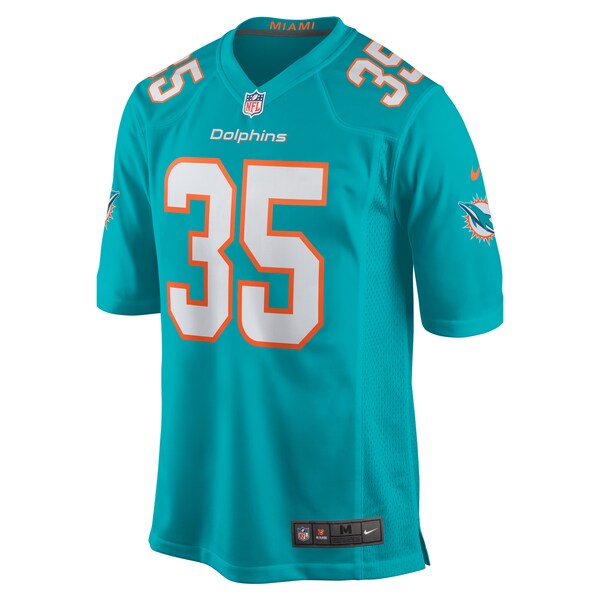 Ka'Dar Hollman Miami Dolphins Nike Home Game Player Jersey - Aqua - Image 2