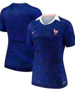 Alternative view of France Women's National Team Nike Women's 2025/26 Home Replica Jersey - Blue