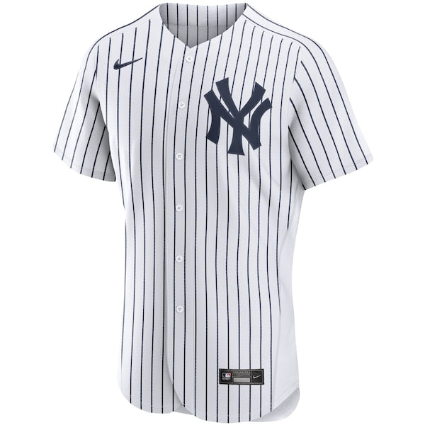 Giancarlo Stanton New York Yankees Nike Home Authentic Player Jersey - White - Image 3