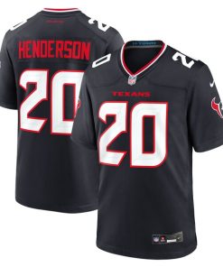 C.J. Henderson Houston Texans Nike Team Game Jersey - Navy