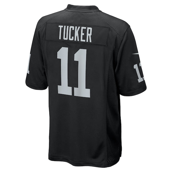 Tre Tucker Las Vegas Raiders Nike Team Game Jersey - Black - Image 3