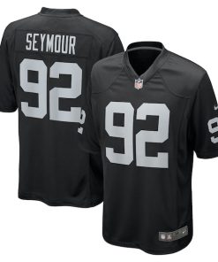 Richard Seymour Las Vegas Raiders Nike Retired Player Game Jersey - Black