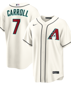 Corbin Carroll Arizona Diamondbacks Nike Home Replica Jersey - Cream
