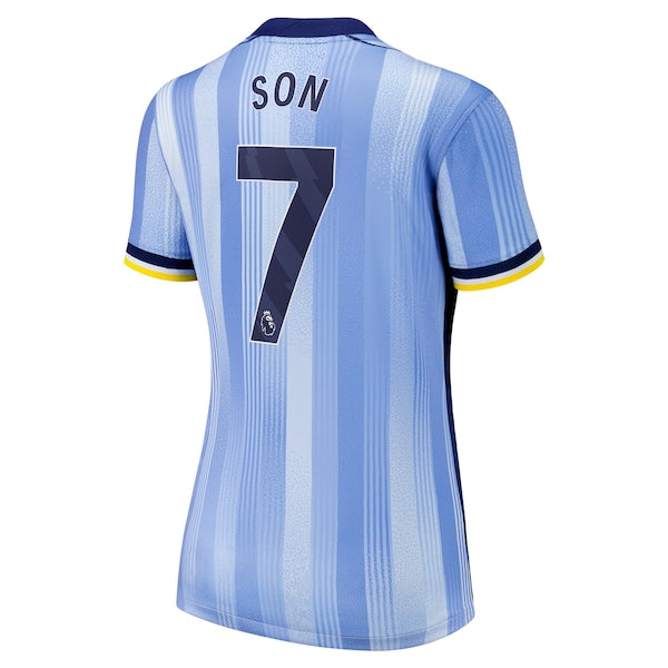 Son Heung-Min Tottenham Hotspur Nike Women's 2024/25 Away Replica Player Jersey - Blue - Image 4
