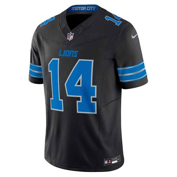 Amon-Ra St. Brown Detroit Lions Nike 2nd Alternate Vapor F.U.S.E. Limited Jersey - Black - Image 2