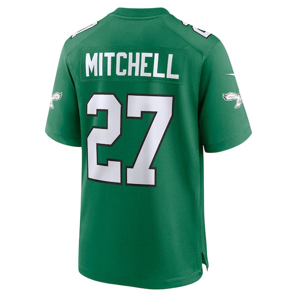 Quinyon Mitchell Philadelphia Eagles Nike Alternate Game Jersey - Kelly Green/Green - Image 4