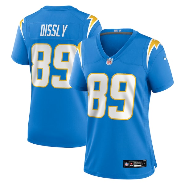 Will Dissly Los Angeles Chargers Nike Women's Team Game Jersey - Powder Blue