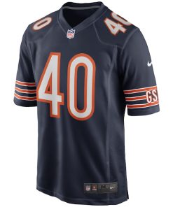 Alternative view of Gale Sayers Chicago Bears Nike Game Retired Player Jersey - Navy