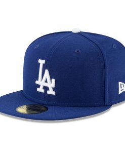 Alternative view of Los Angeles Dodgers New Era 2025 World Series Champions Side Patch 59FIFTY Fitted Hat - Royal