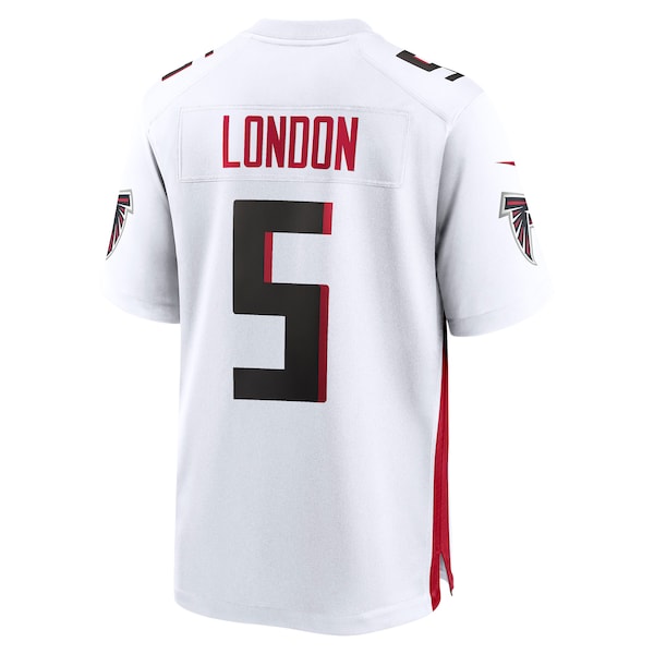 Drake London Atlanta Falcons Nike Away Game Player Jersey - White - Image 3