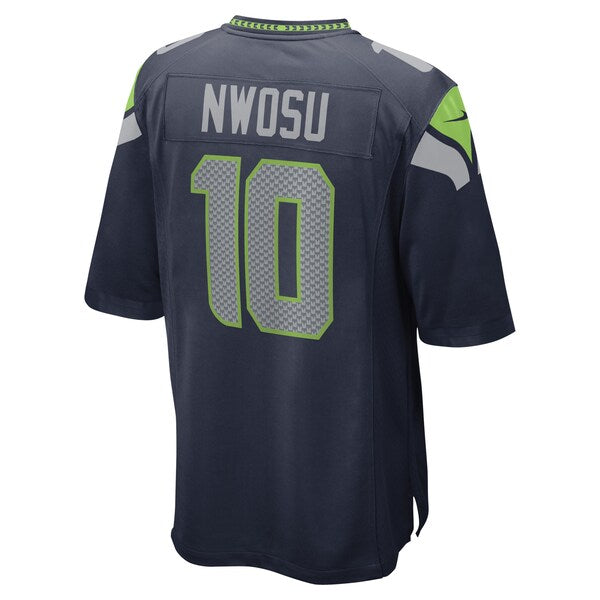 Uchenna Nwosu Seattle Seahawks Nike Game Player Jersey - College Navy - Image 3